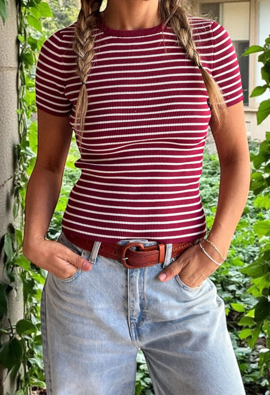 Maroon / O\S