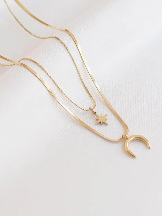 Moon necklace